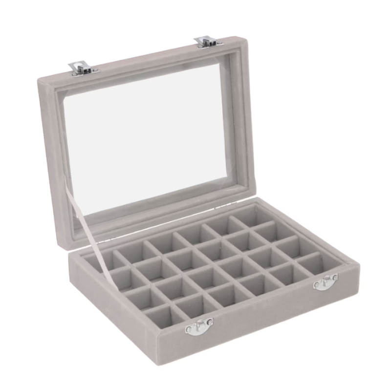 Premium 24 Compartment Ring & Earring Organizer